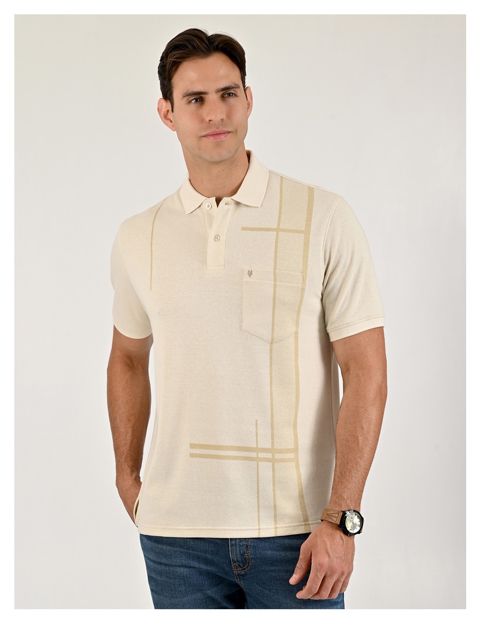 Playera cuello polo para hombre