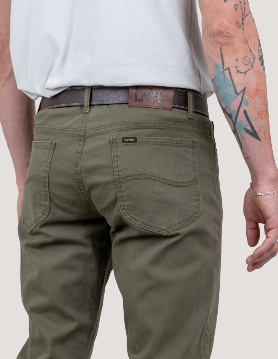 Pantalón casual regular para hombre