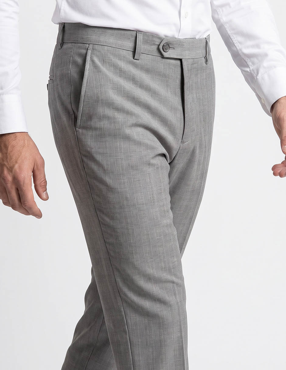 Pantalón casual slim de algodón para hombre 3