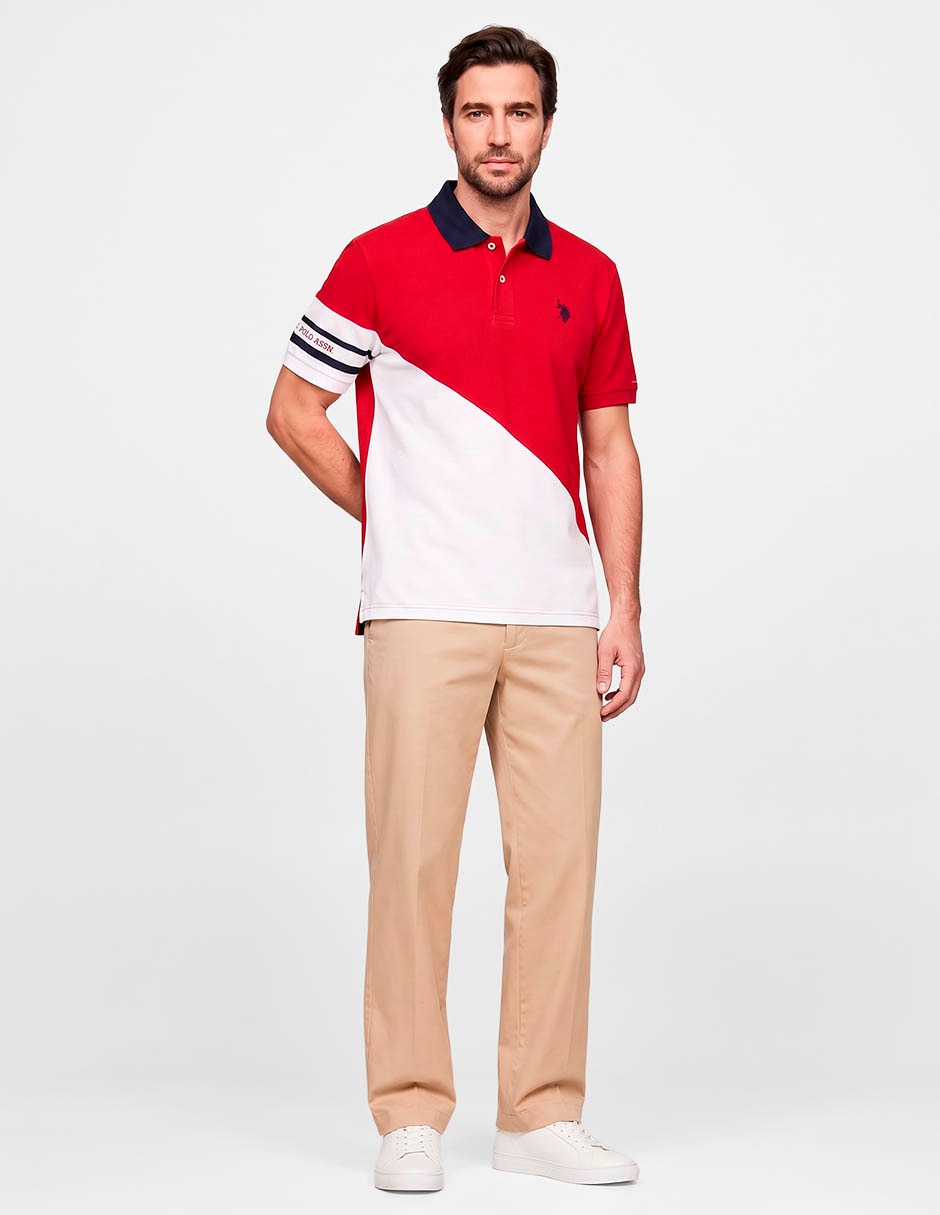 Playera tipo polo para hombre