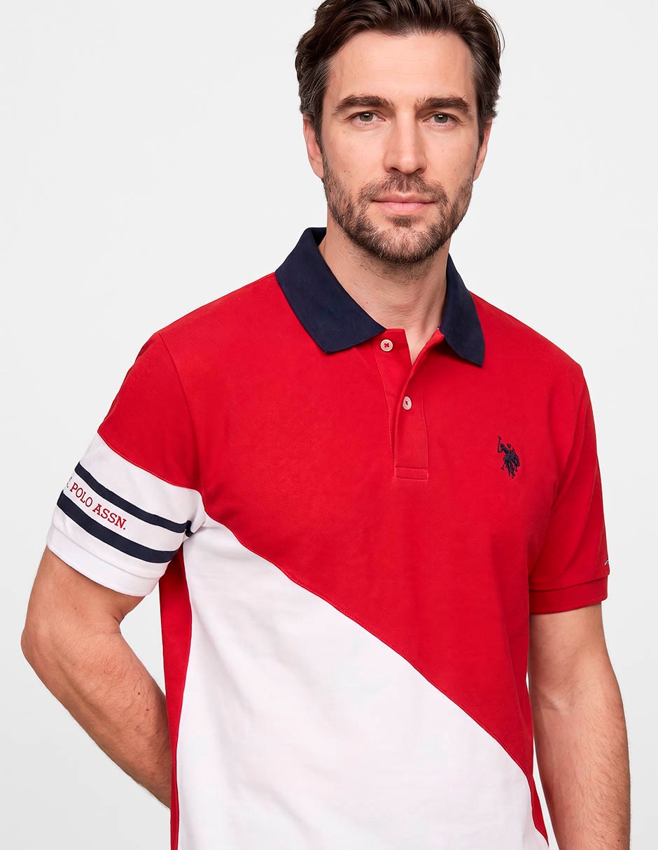 Playera tipo polo para hombre