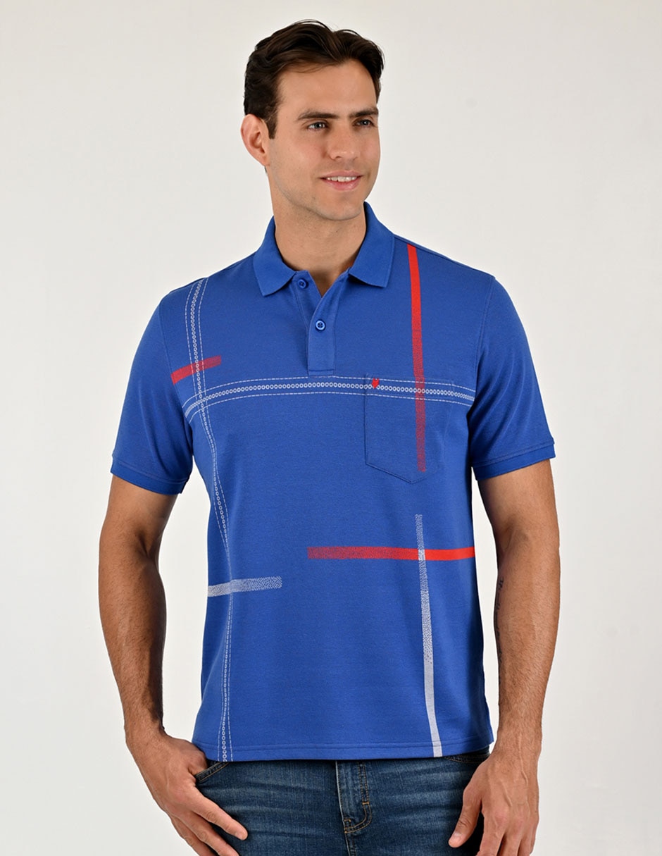 Playera tipo polo para hombre
