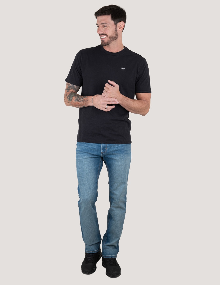 Playera cuello redondo para hombre