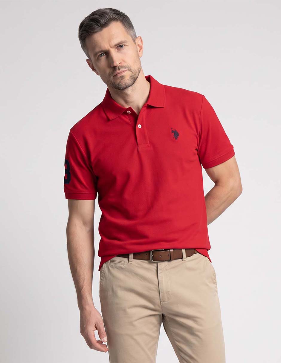 Playera tipo polo us polo para hombre