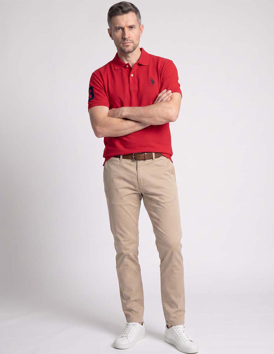 Playera tipo polo us polo para hombre