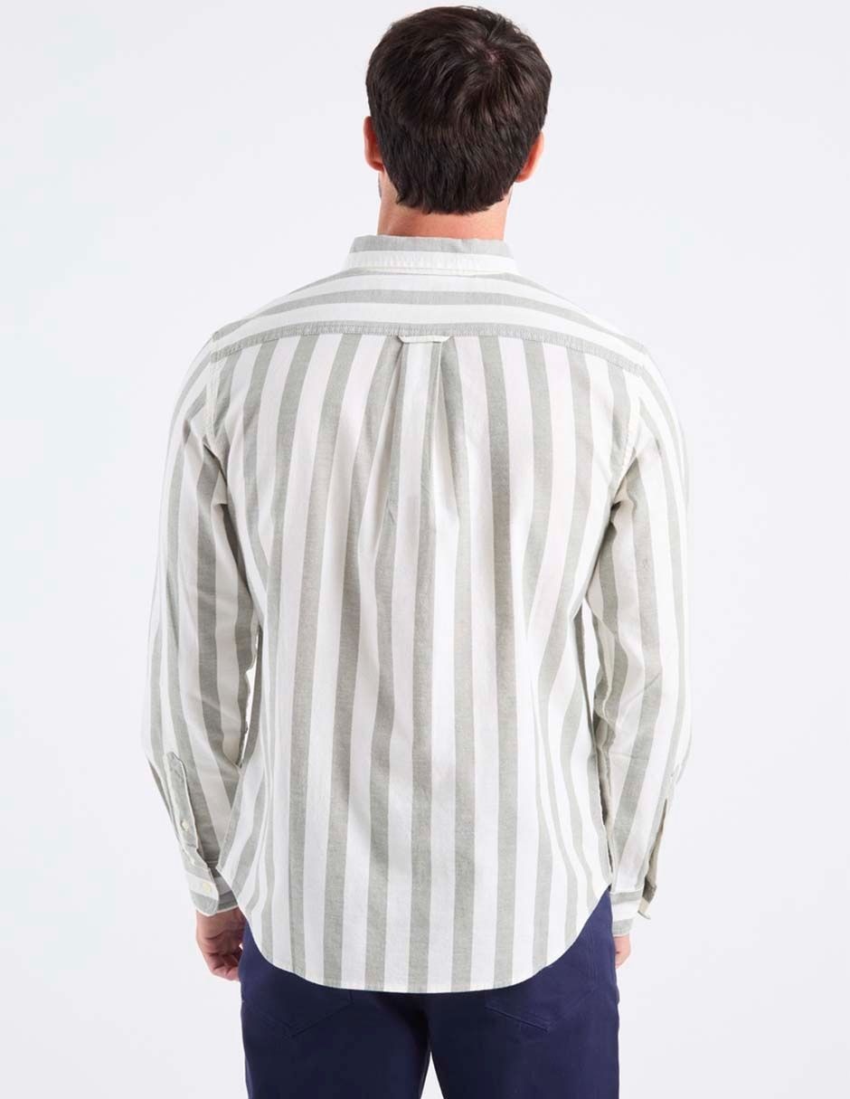 Camisa casual Old Navy manga larga para hombre
