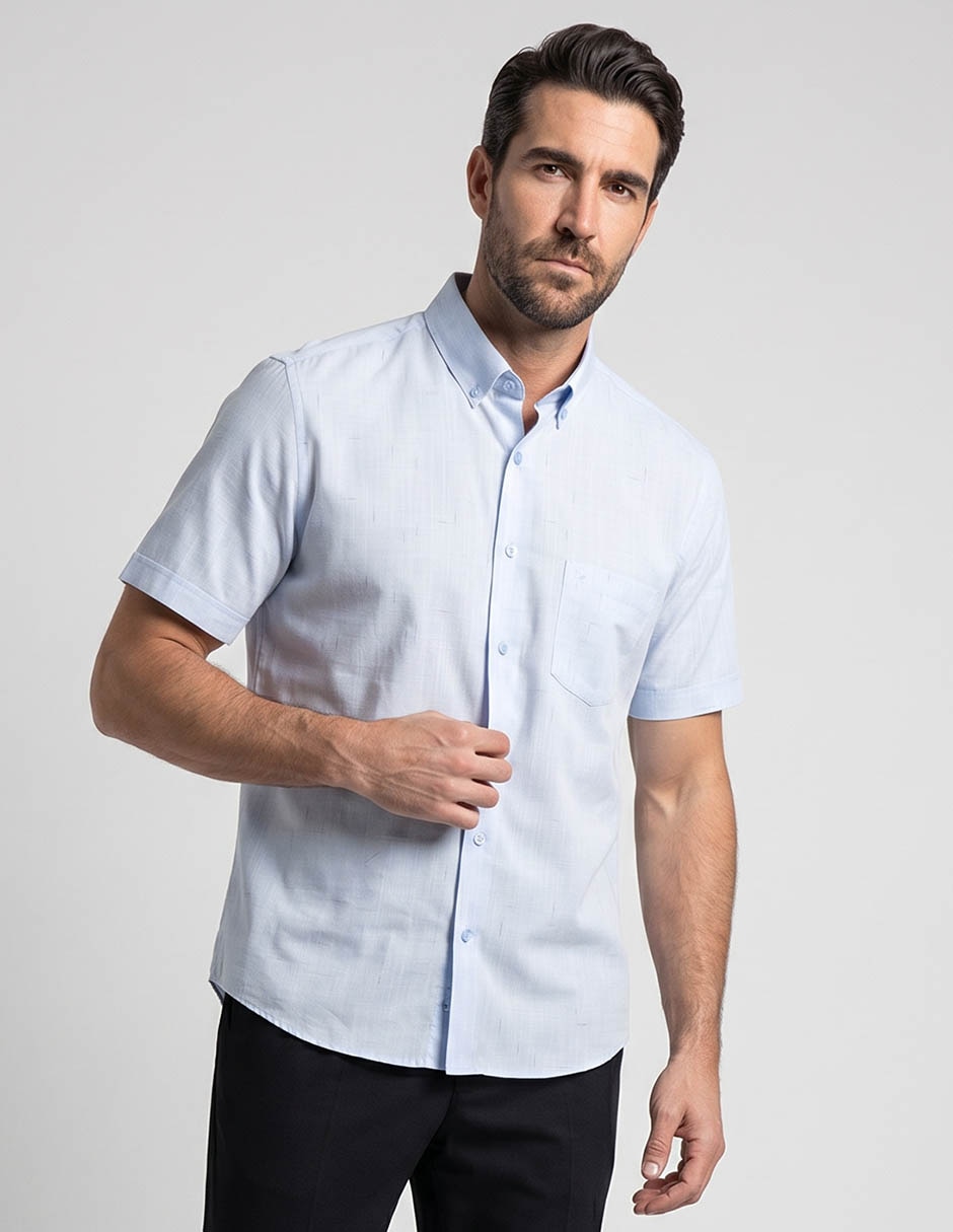 Camisa casual manga corta para hombre Camisa casual manga corta para hombre