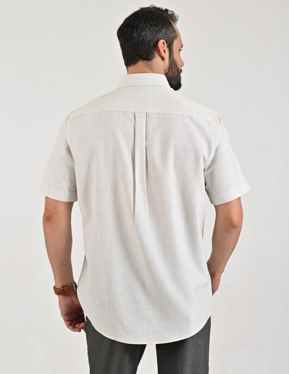 Camisa casual Yale manga corta para hombre