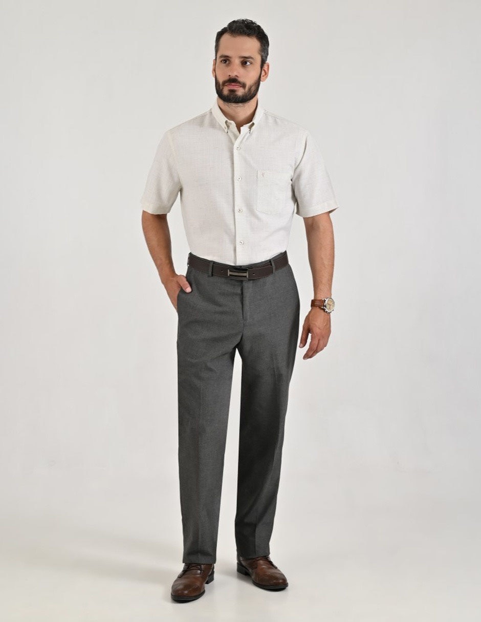 Camisa casual Yale manga corta para hombre
