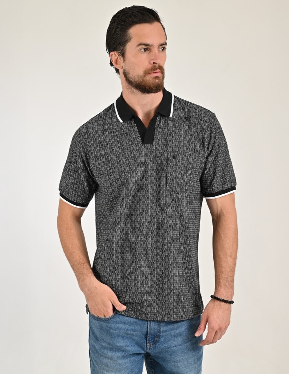 Playera tipo polo Yale para hombre