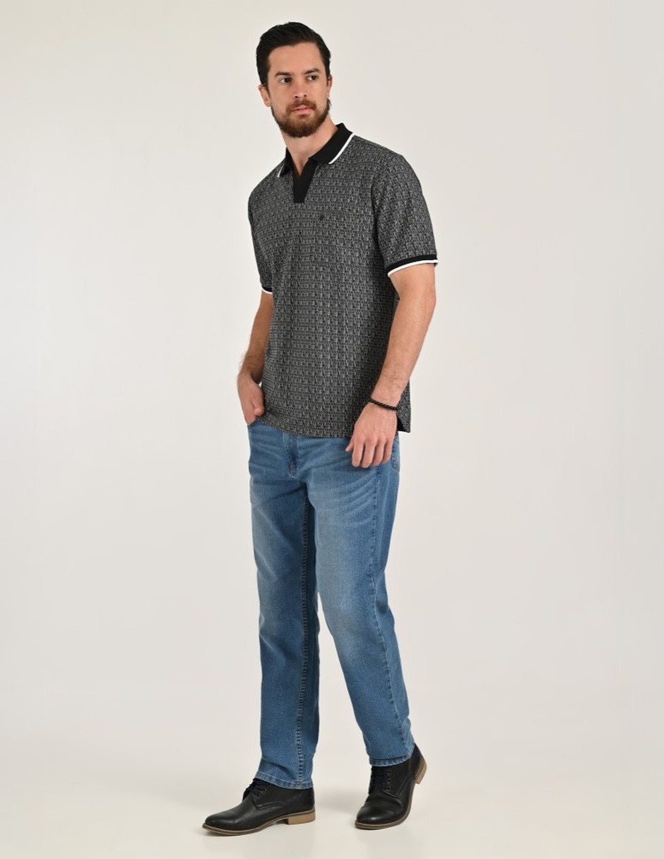 Playera tipo polo Yale para hombre