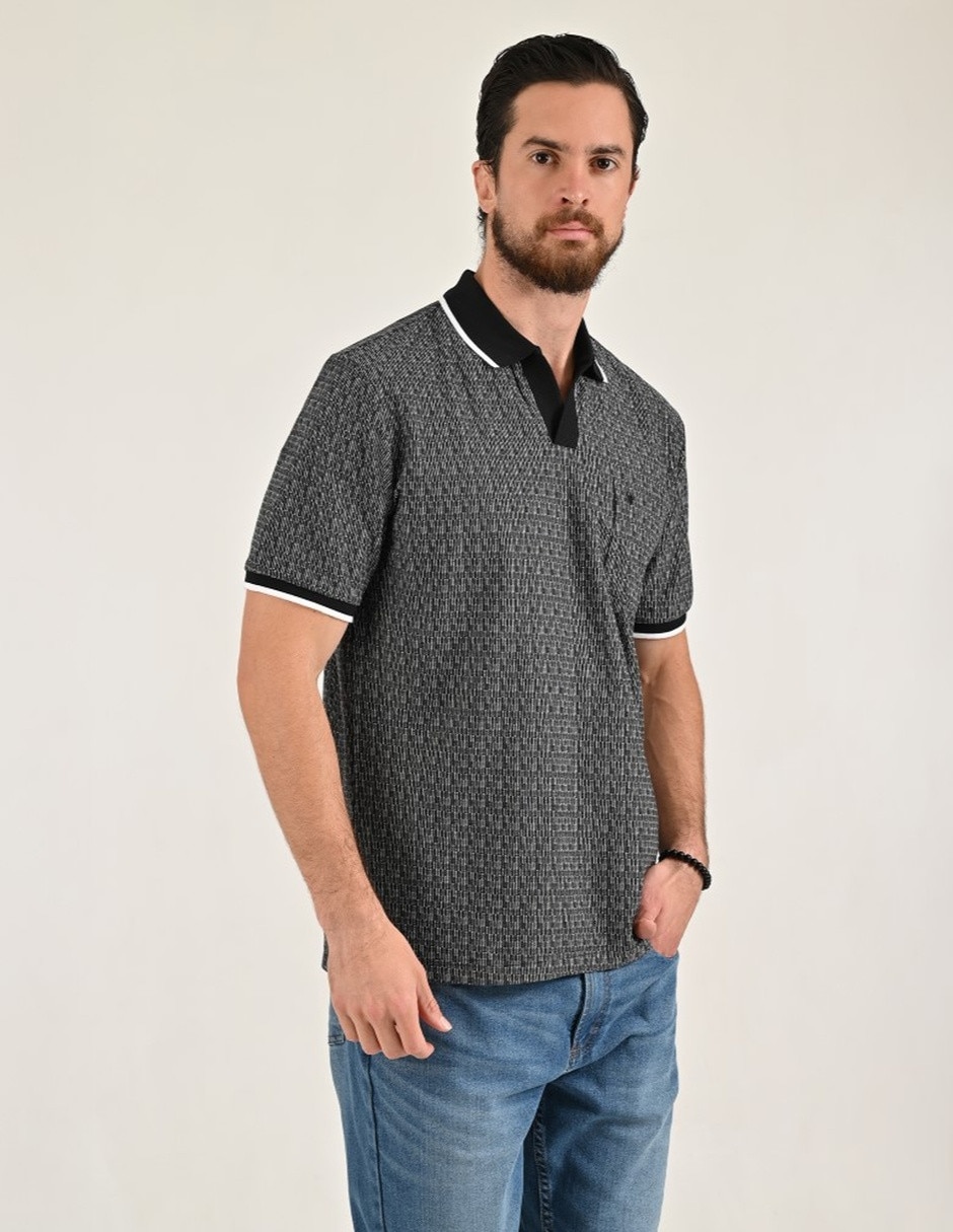 Playera tipo polo Yale para hombre