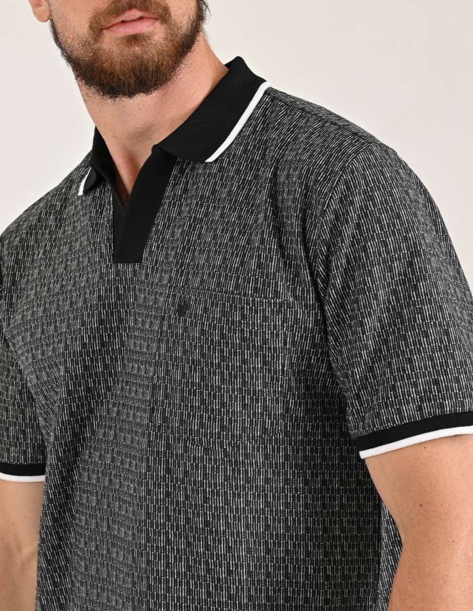 Playera tipo polo Yale para hombre