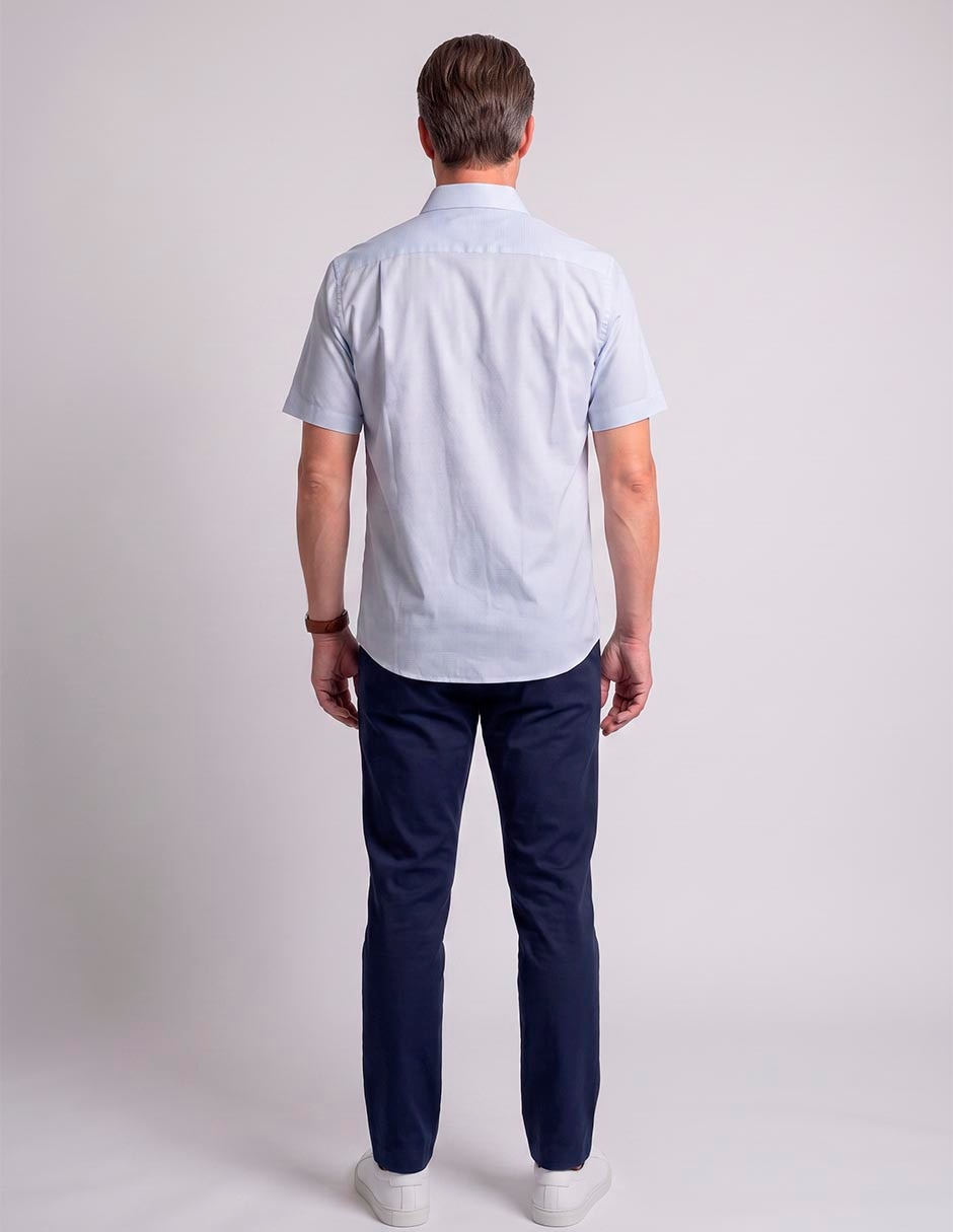 Camisa casual manga corta para hombre 3