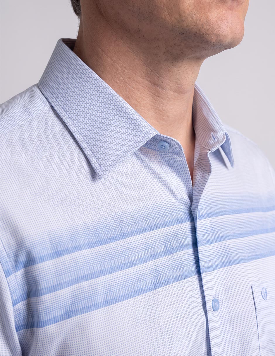 Camisa casual manga corta para hombre 2