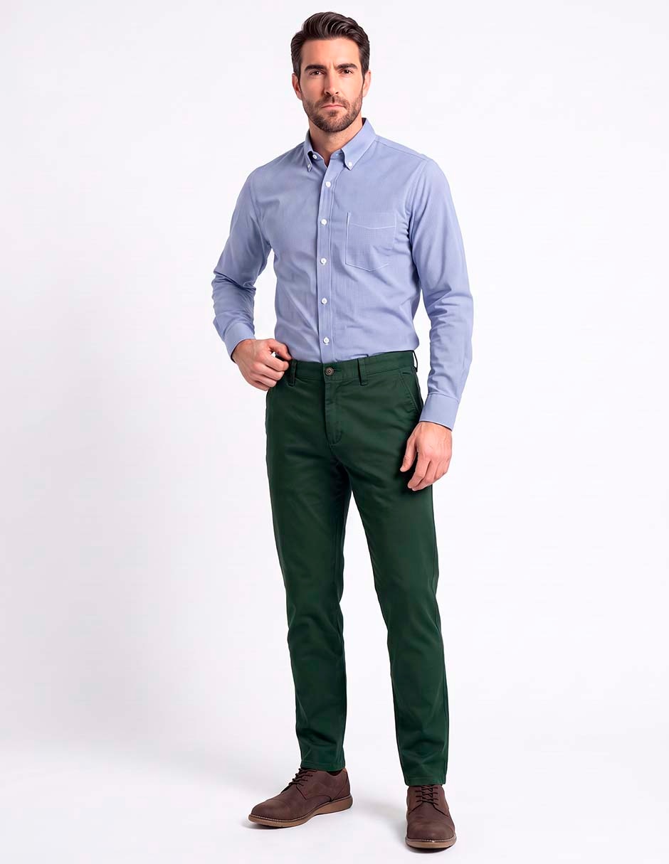 Pantalon Pantal—n chino slim para hombre 3