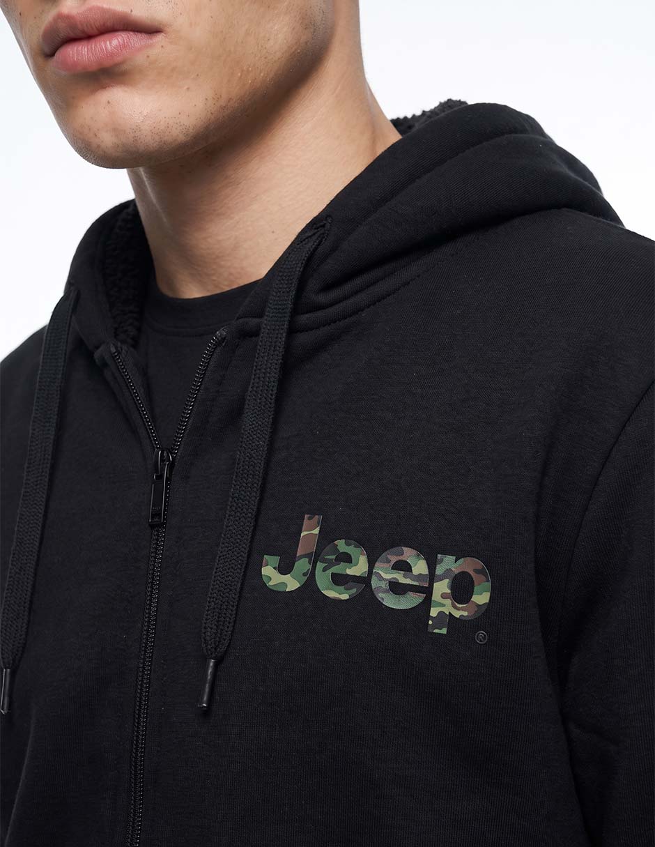 Chamarra con capucha para hombre 2