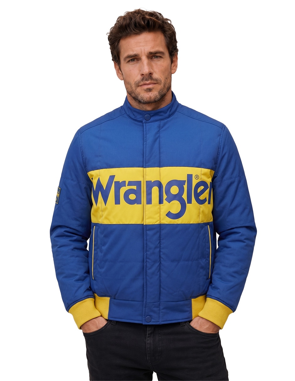 Chamarra acolchada con bolsillos para hombre Chamarra acolchada con bolsillos para hombre