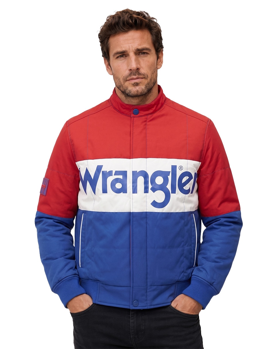 Chamarra acolchada con bolsillos para hombre 1