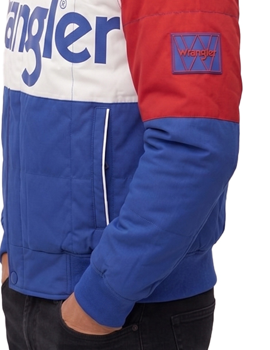 Chamarra acolchada con bolsillos para hombre 3
