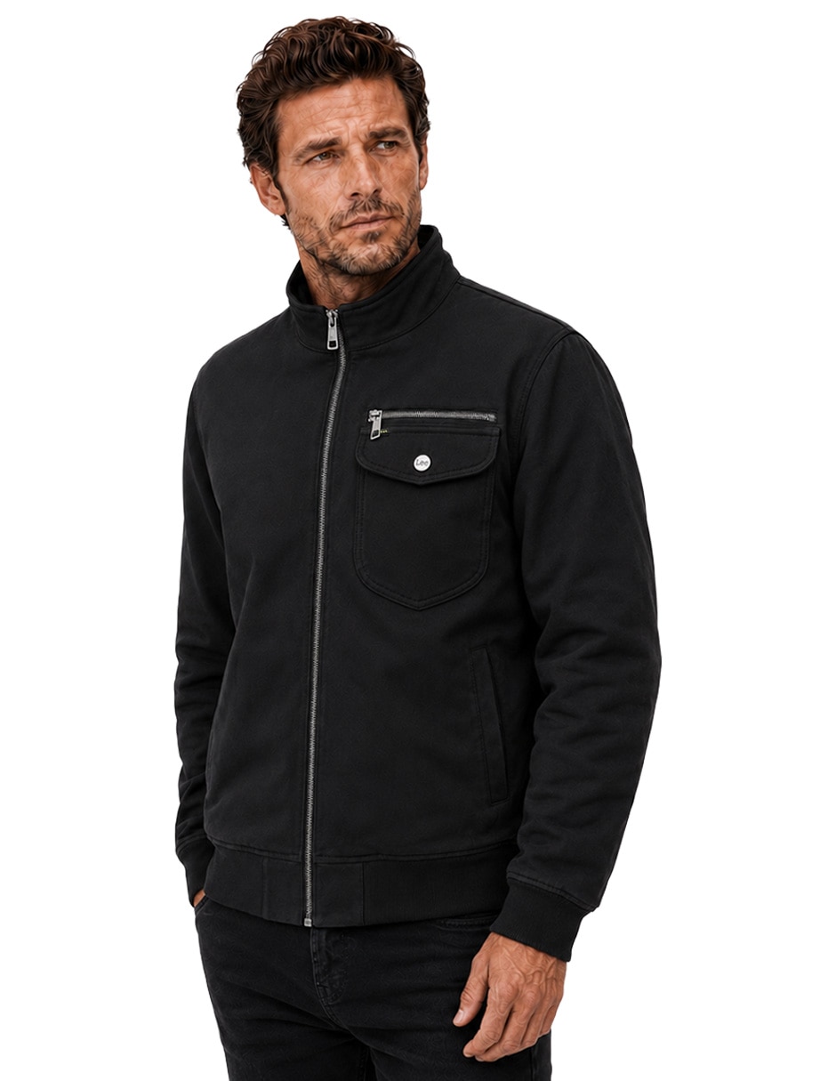 Chamarra casual Lee con bolsillos para hombre