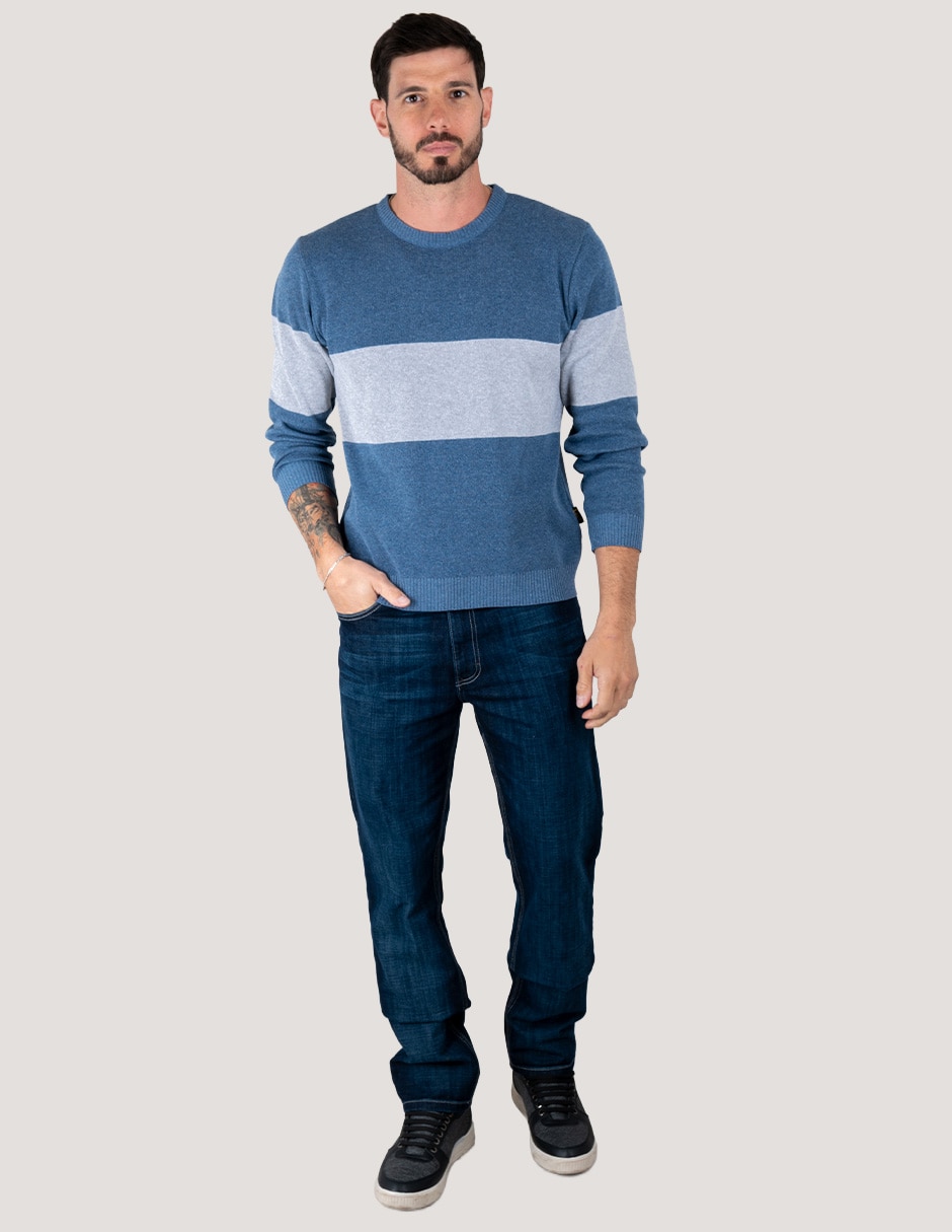 Suéter cuello redondo para hombre Suéter cuello redondo para hombre