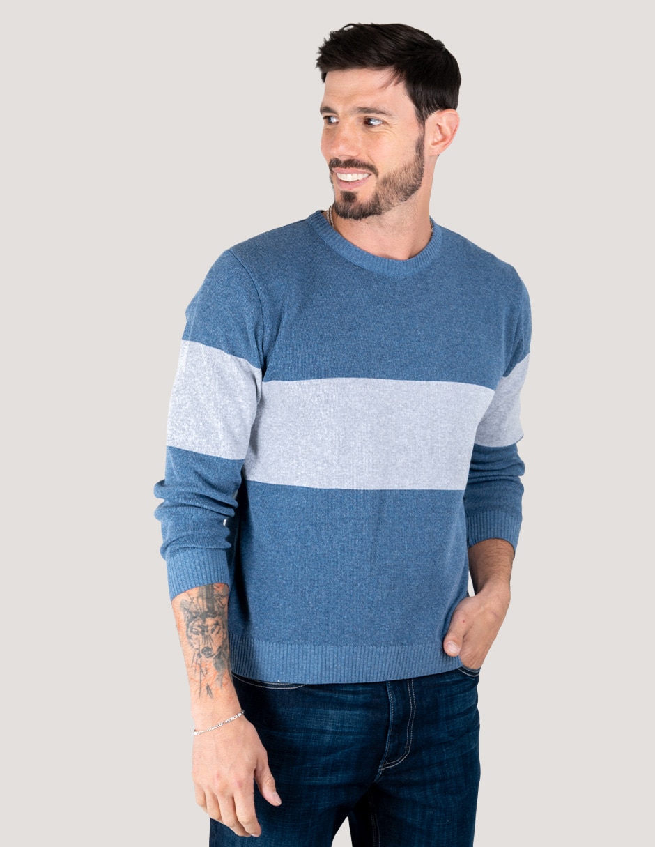 Suéter cuello redondo para hombre 3