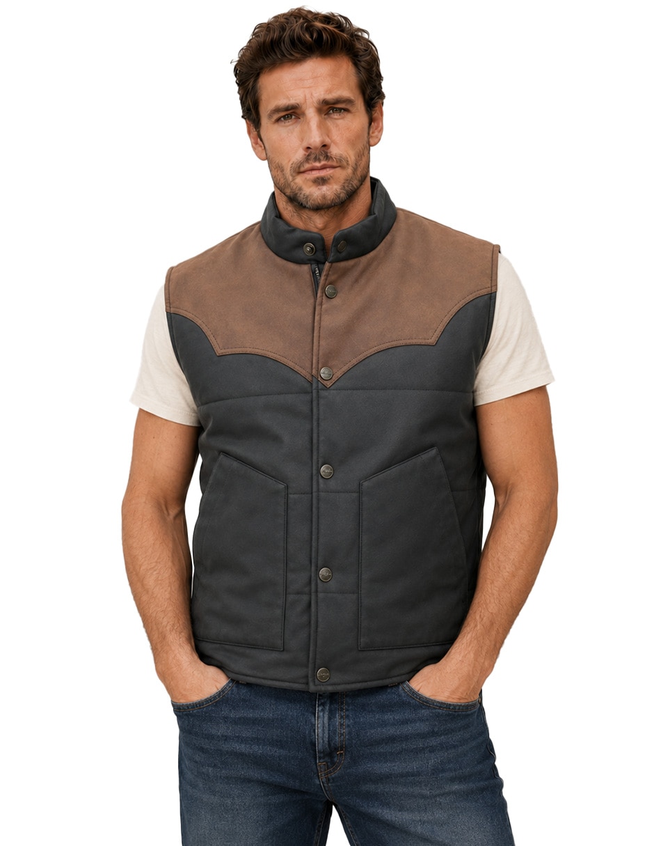 Chaleco con bolsillos para hombre Chaleco con bolsillos para hombre