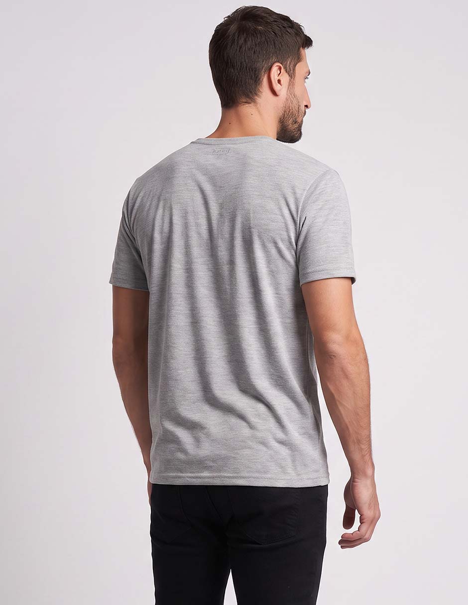 Playera cuello redondo para hombre 5