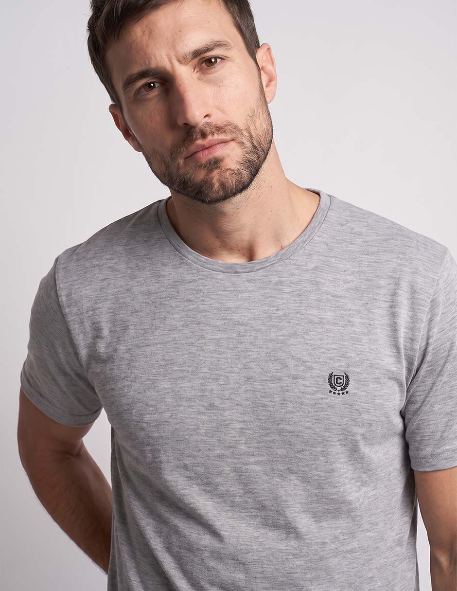 Playera cuello redondo para hombre 4