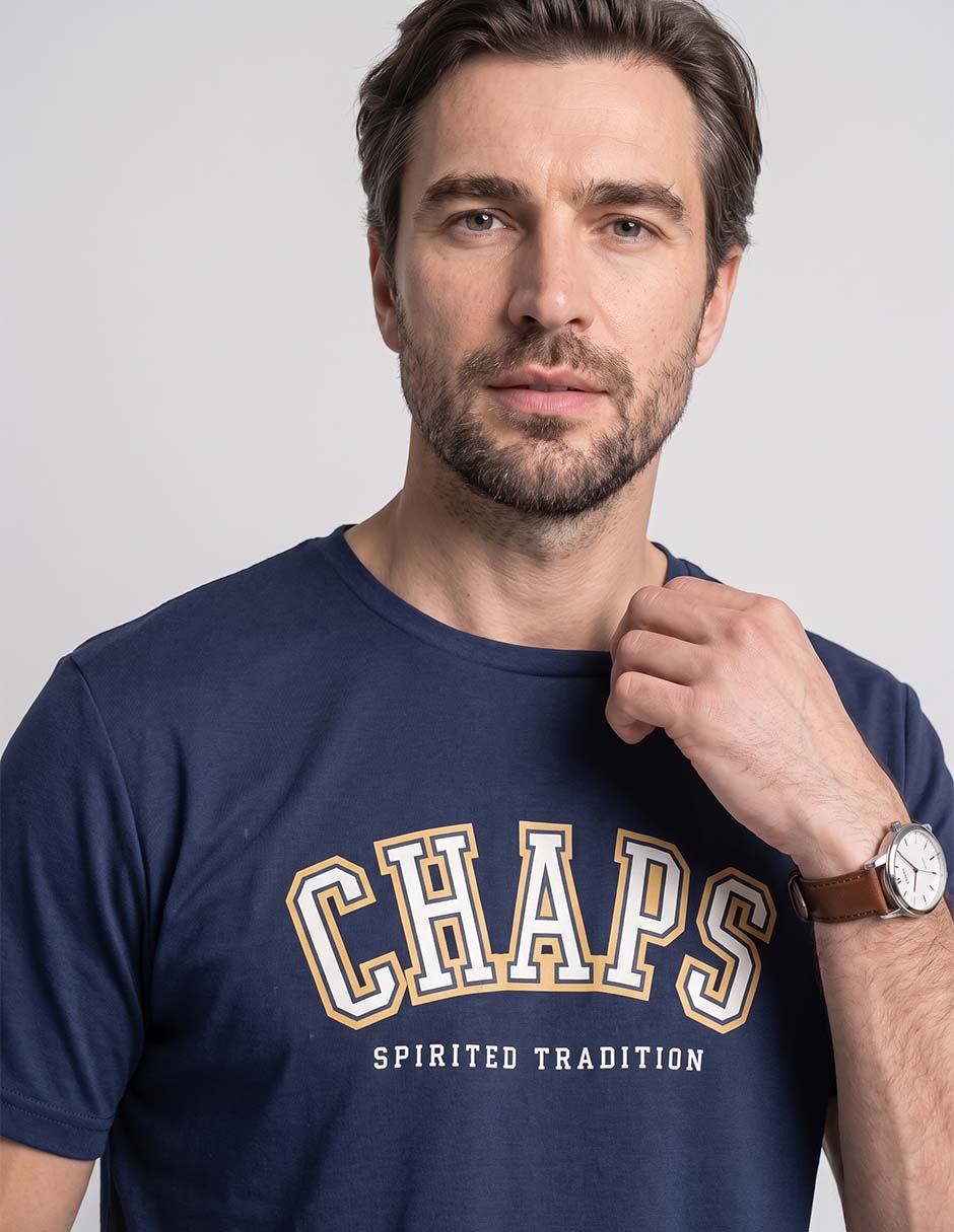 Playera cuello redondo para hombre 2