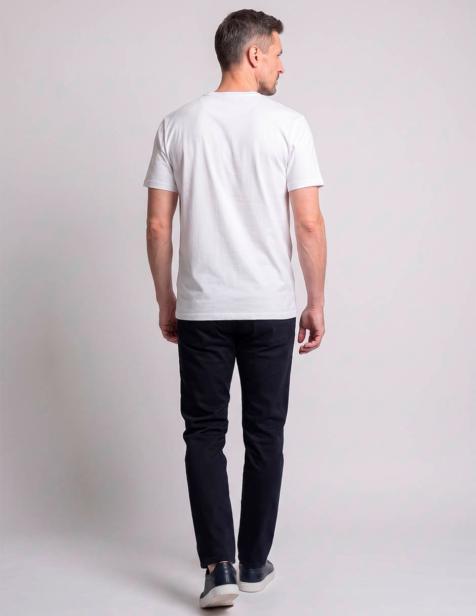 Playera cuello redondo para hombre 2