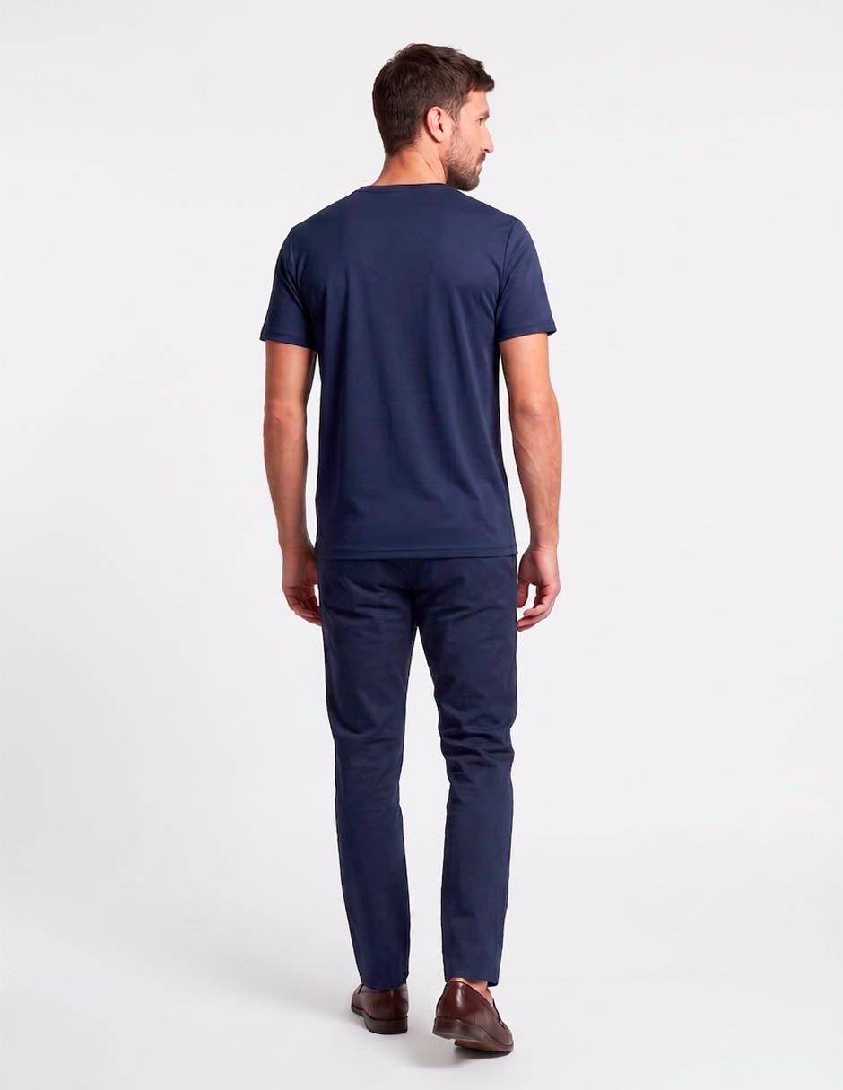Playera cuello redondo para hombre 2