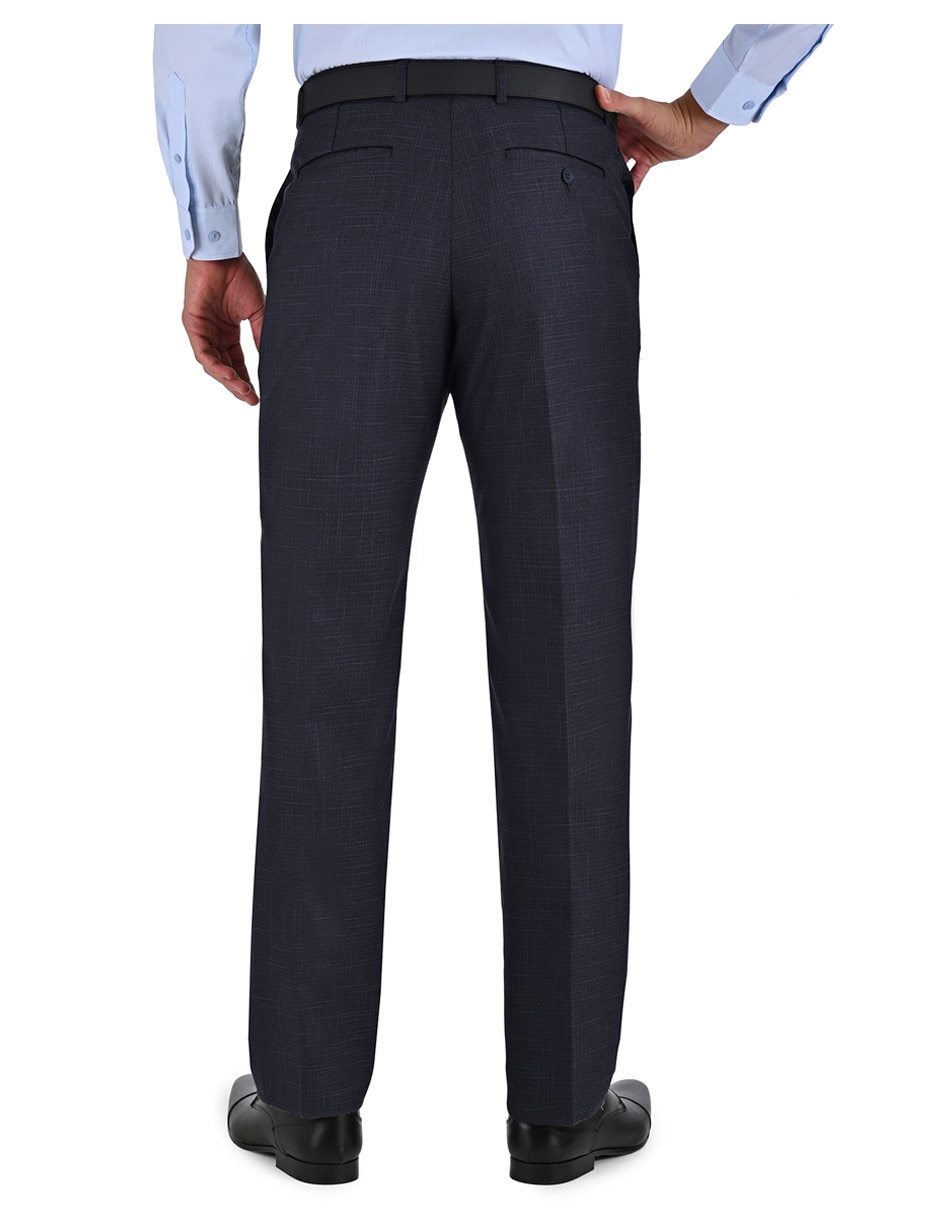 Pantalón de vestir regular yale para hombre 2