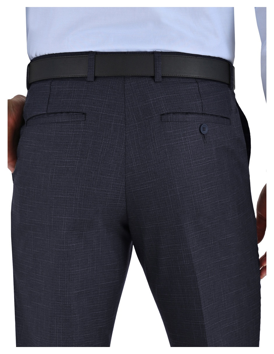 Pantalón de vestir regular yale para hombre 3