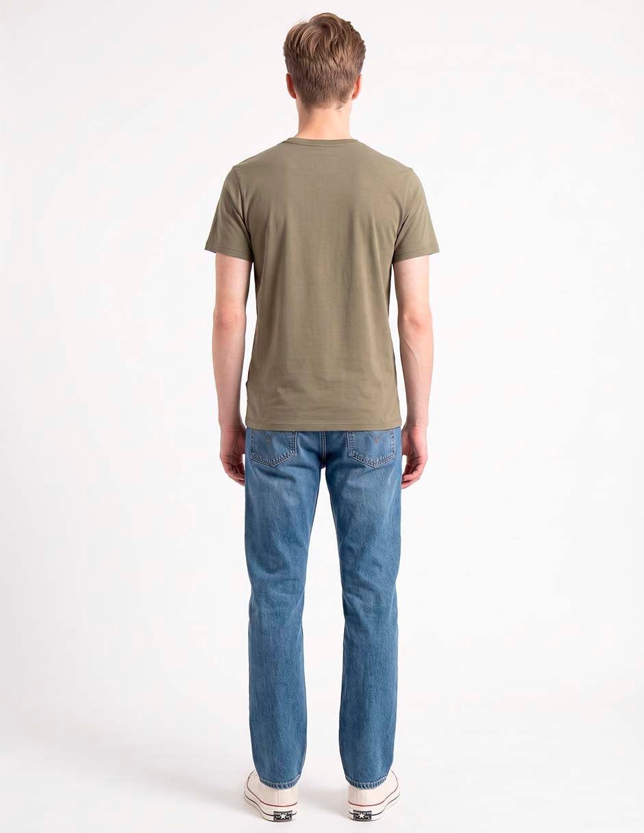 Playera cuello redondo para hombre