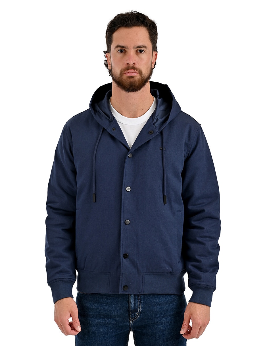 Chamarra casual chamarras de algodón con capucha para hombre