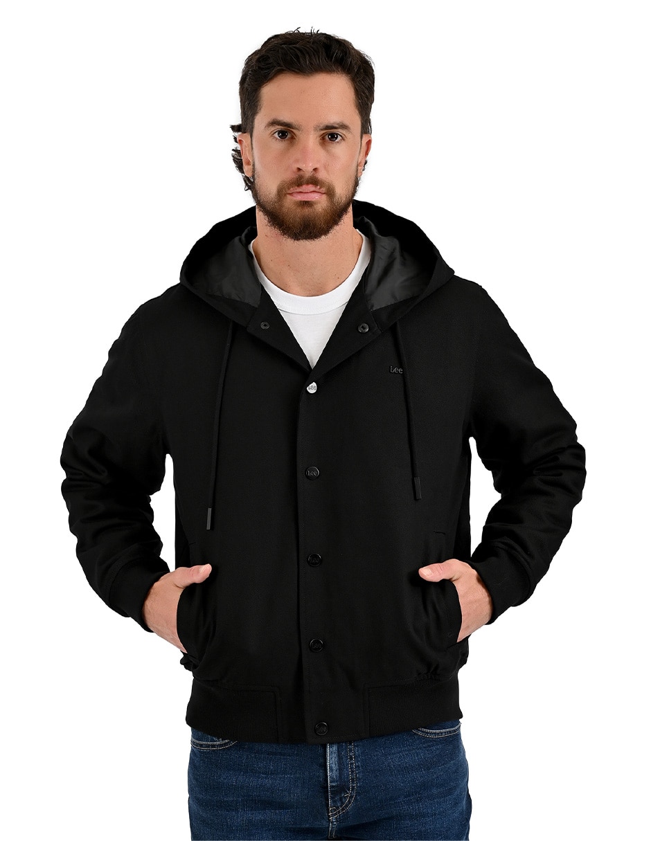 Chamarra casual chamarras de algodón con capucha para hombre 1