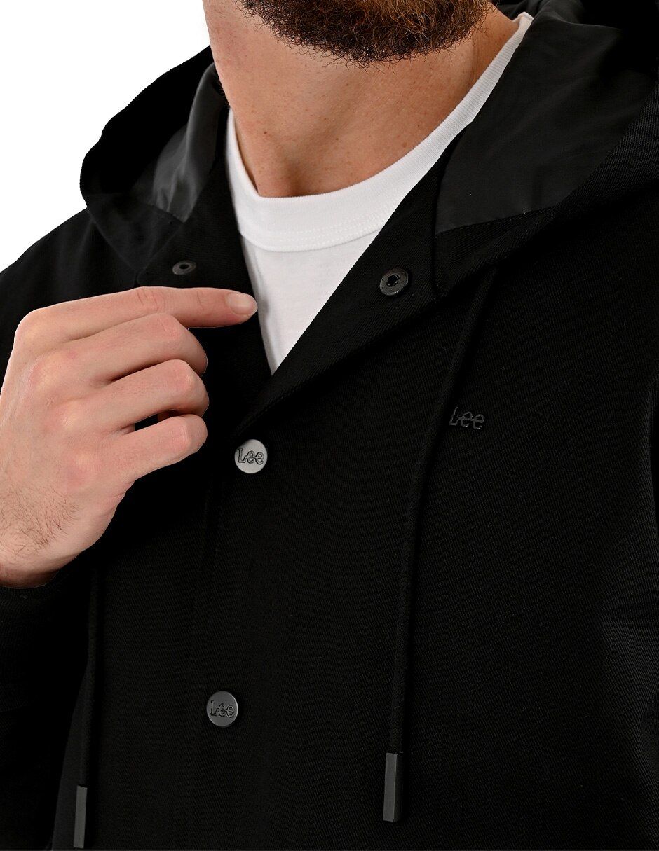 Chamarra casual chamarras de algodón con capucha para hombre 3