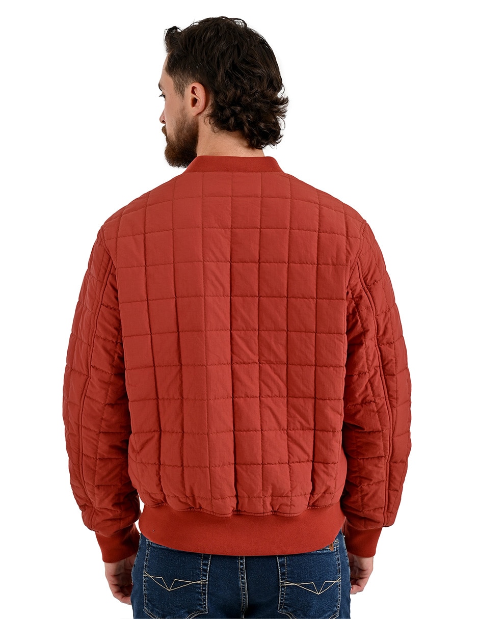 Chamarra acolchada chamarrascon bolsillos para hombre 2