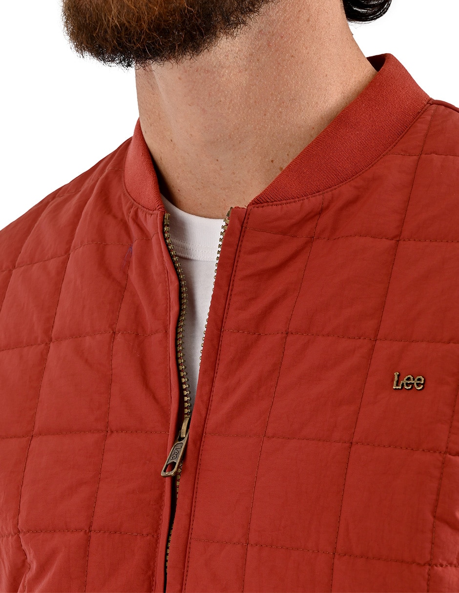 Chamarra acolchada chamarrascon bolsillos para hombre 5