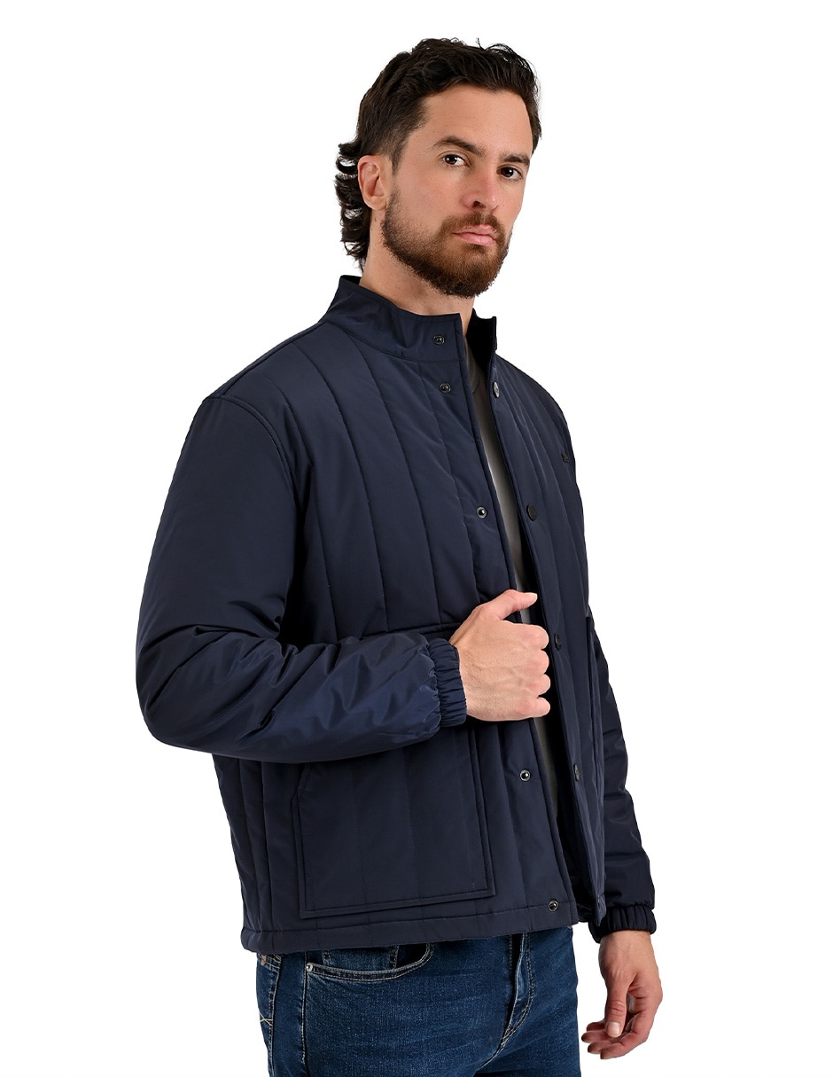 Chamarra Acolchada con bolsillos para hombre 5