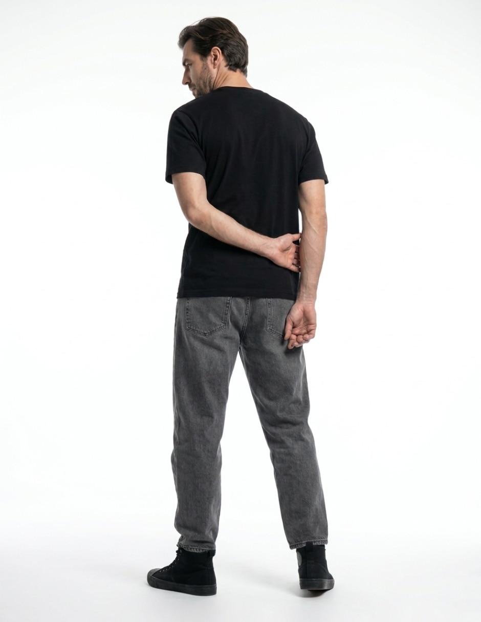 Playera cuello redondo para hombre 2