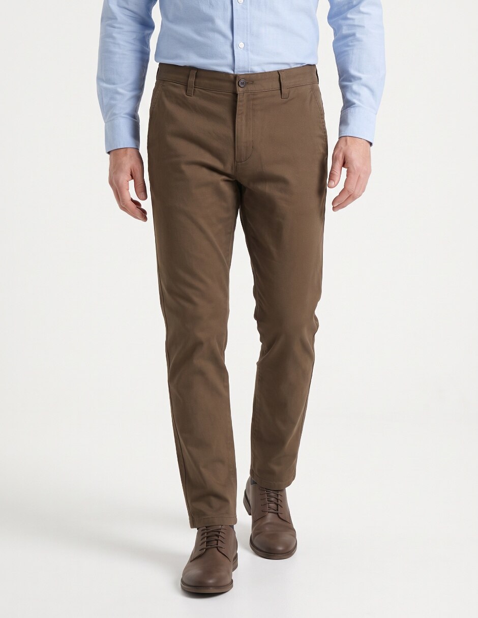 Pantalón chino slim para hombre 1
